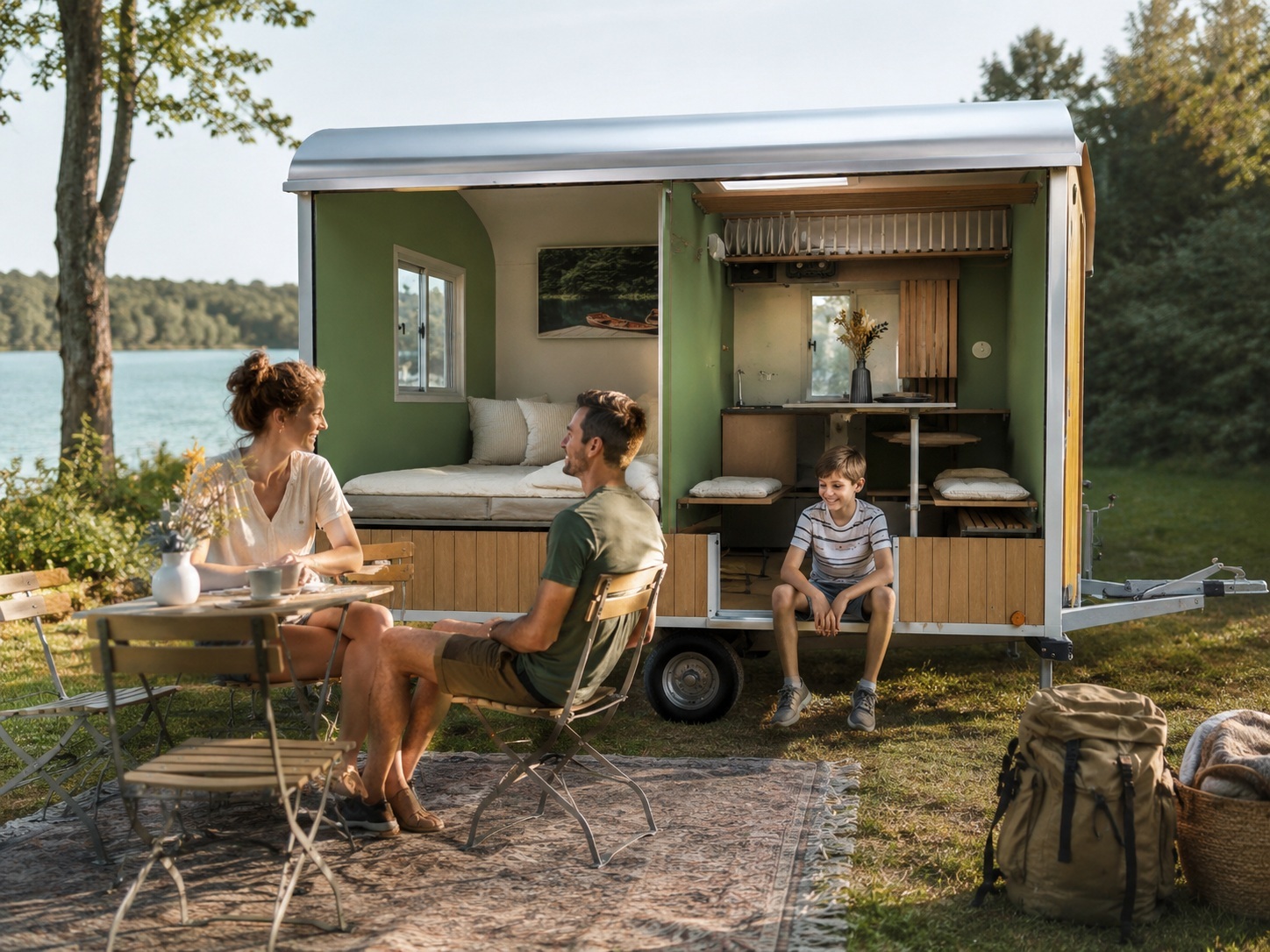 Camping Anhänger mieten